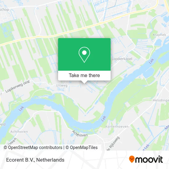 Ecorent B.V. map