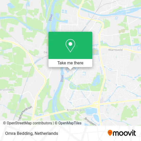 Omra Bedding map