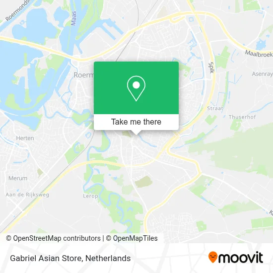 Gabriel Asian Store map