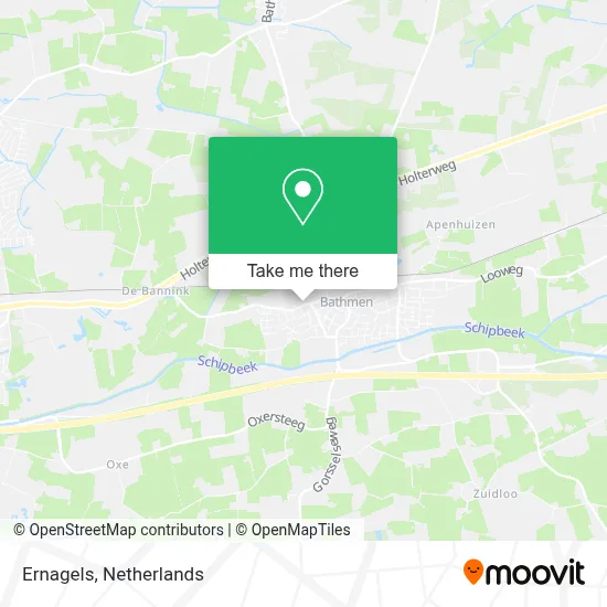 Ernagels map