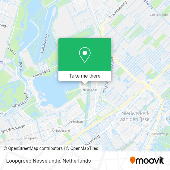 Loopgroep Nesselande map