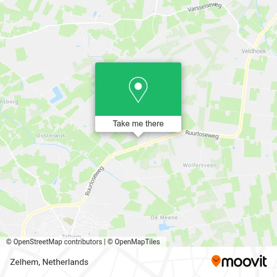 Zelhem map