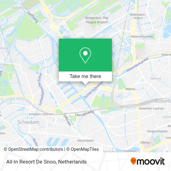 All-In Resort De Snoo map