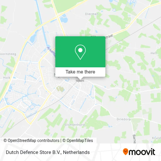 Dutch Defence Store B.V. map