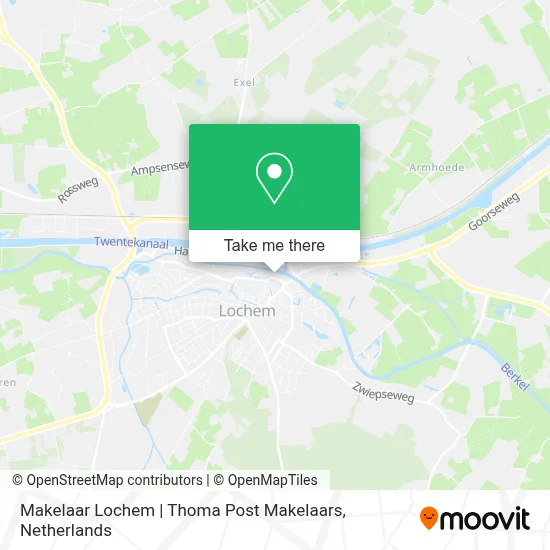 Makelaar Lochem | Thoma Post Makelaars map