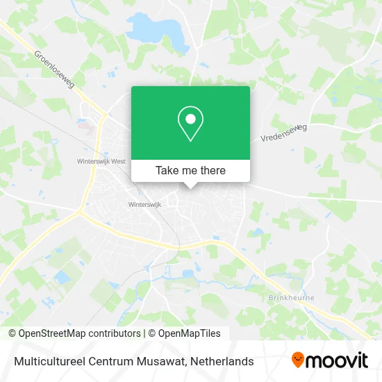 Multicultureel Centrum Musawat map