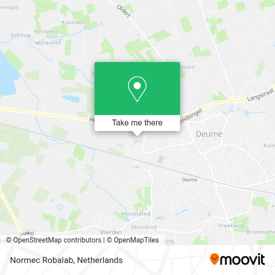 Normec Robalab map