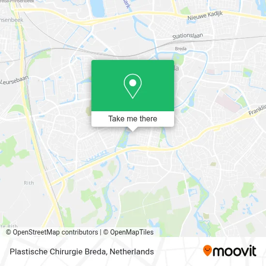 Plastische Chirurgie Breda map