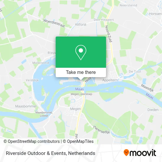 Riverside Outdoor & Events Karte