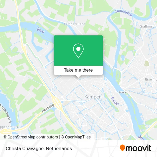 Christa Chavagne map