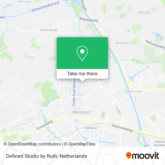 Defined Studio by Ruth map