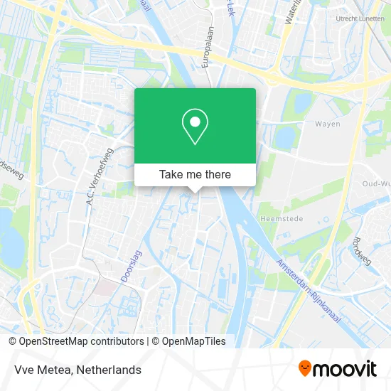 Vve Metea map