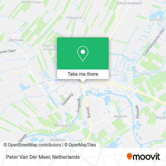 Peter Van Der Meer map