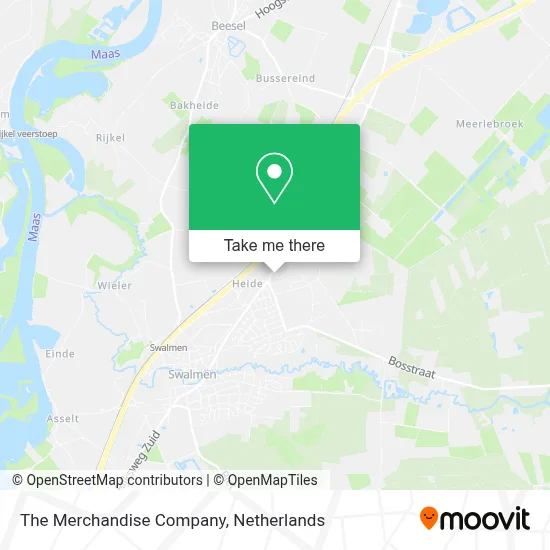 The Merchandise Company map