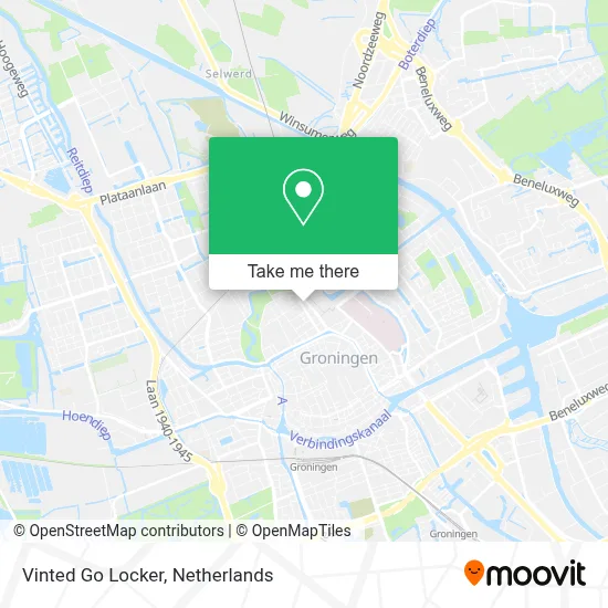 Vinted Go Locker Karte