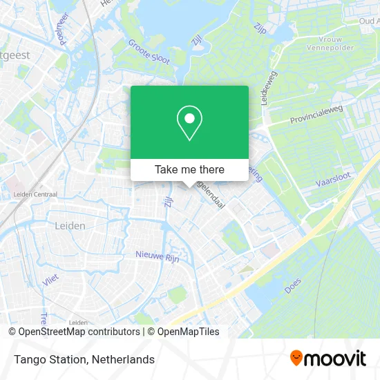 Tango Station map