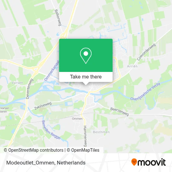 Modeoutlet_Ommen map