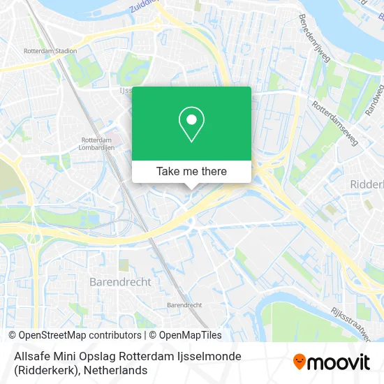Allsafe Mini Opslag Rotterdam Ijsselmonde (Ridderkerk) map