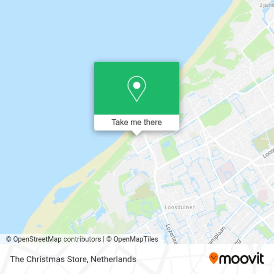 The Christmas Store map