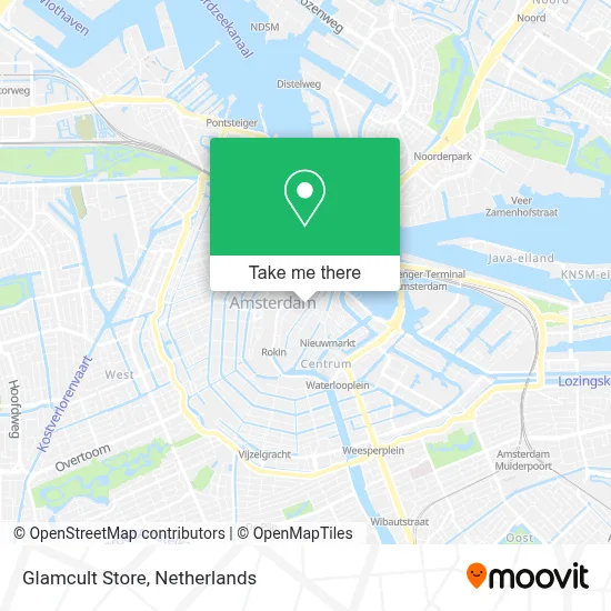 Glamcult Store map