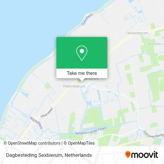 Dagbesteding Sexbierum Karte
