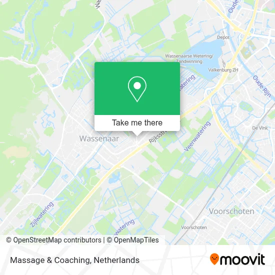 Massage & Coaching map