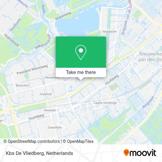Kbs De Vliedberg map