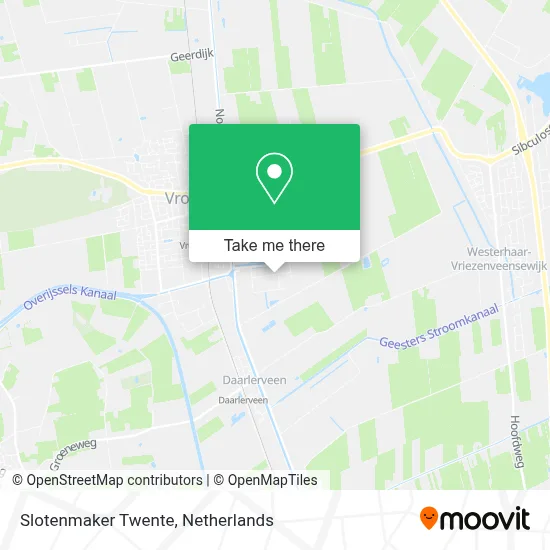 Slotenmaker Twente map