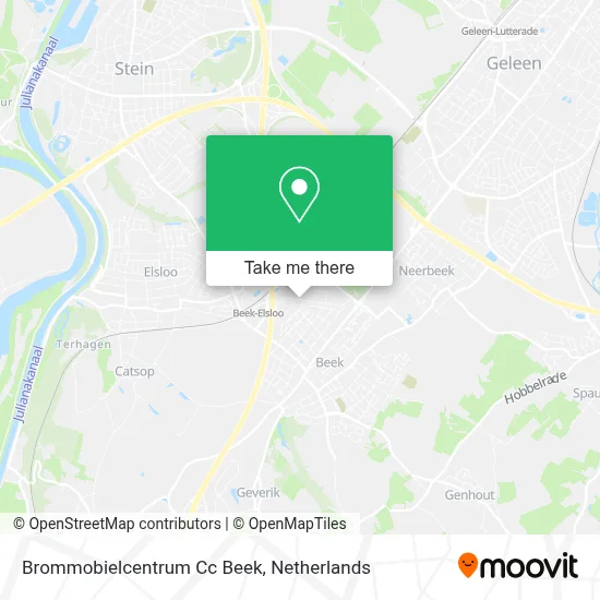 Brommobielcentrum Cc Beek map