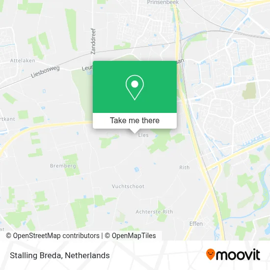 Stalling Breda map