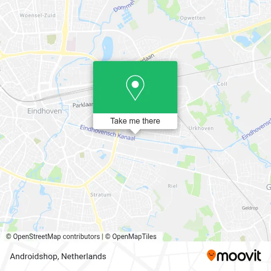 Androidshop map