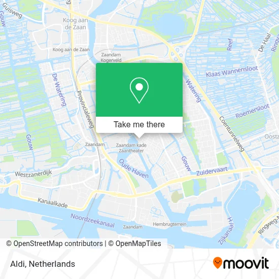 Aldi map