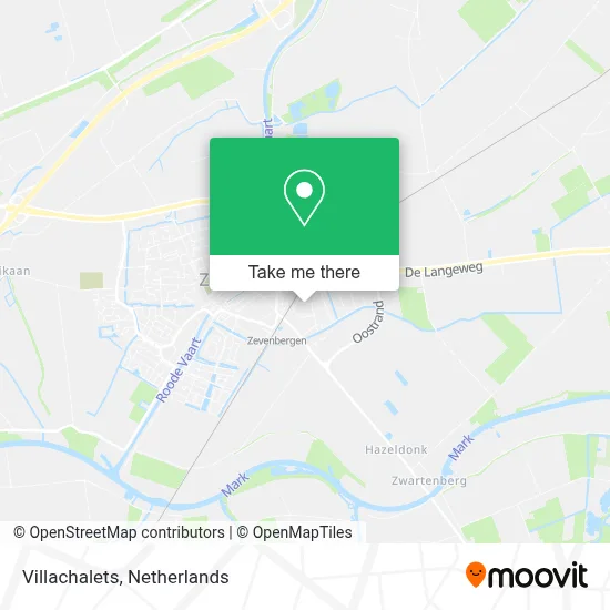 Villachalets map