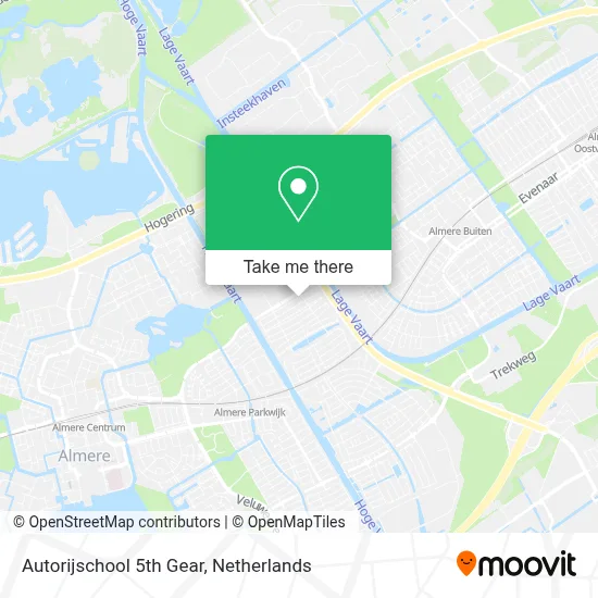 Autorijschool 5th Gear map