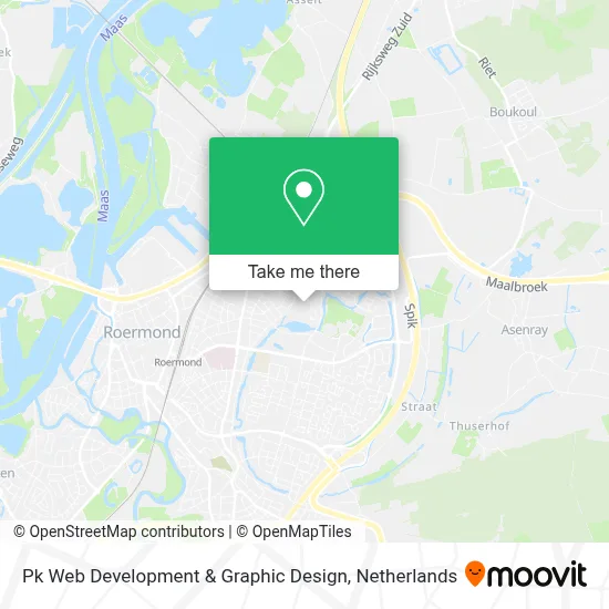 Pk Web Development & Graphic Design map