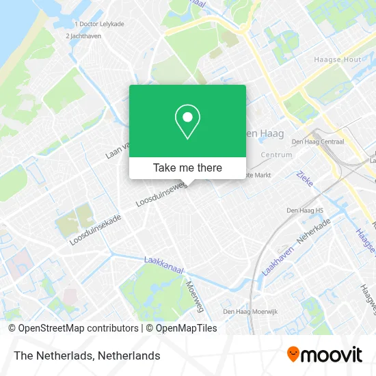 The Netherlads map