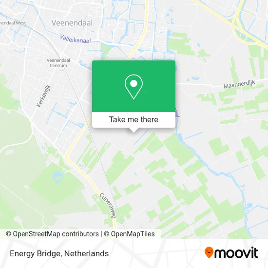 Energy Bridge map