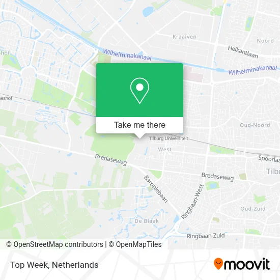 Top Week map