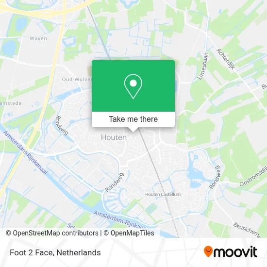 Foot 2 Face map