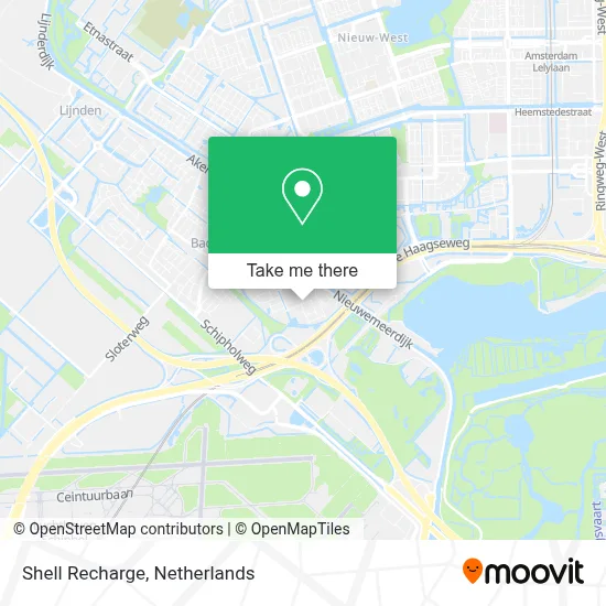 Shell Recharge map