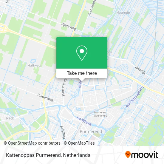 Kattenoppas Purmerend map