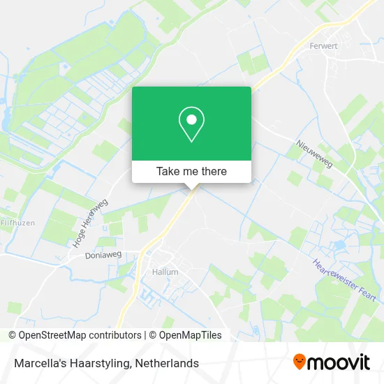 Marcella's Haarstyling map