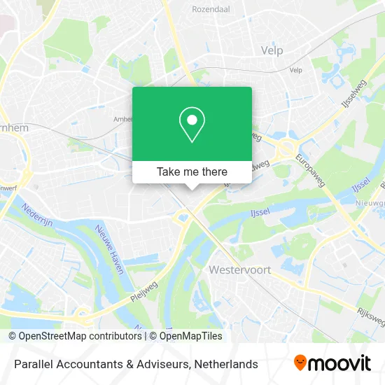 Parallel Accountants & Adviseurs map