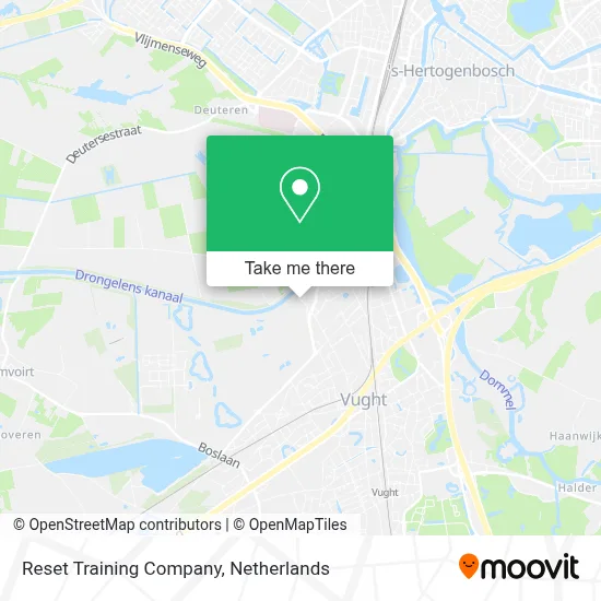 Reset Training Company map