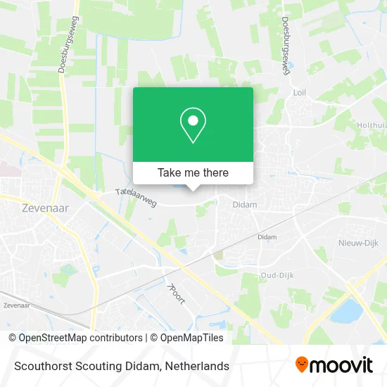 Scouthorst Scouting Didam map