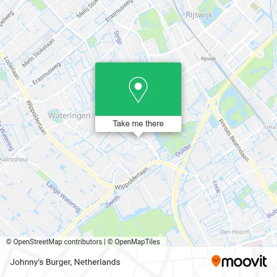 Johnny's Burger map