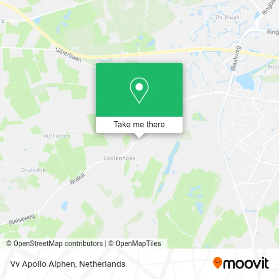 Vv Apollo Alphen map