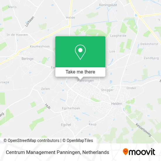 Centrum Management Panningen map