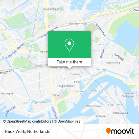 Back Werk map