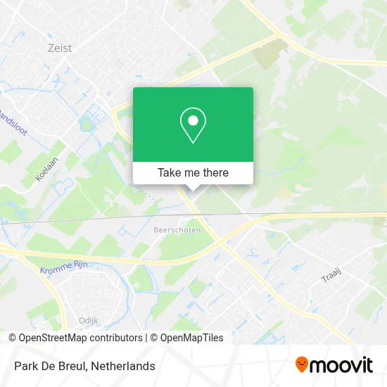 Park De Breul map